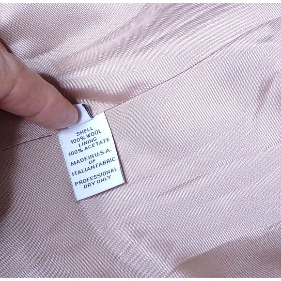 🆕 FLEURETTE Holland Italian Wool Longline Coat Black 12 Soft - Picture 16 of 16